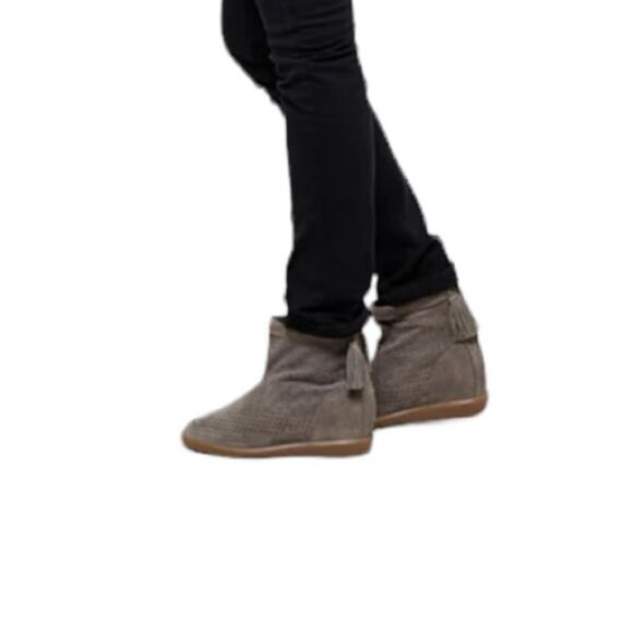 Isabel Marant Beslay Suede Moccasin boots 36 - Picture 2 of 10